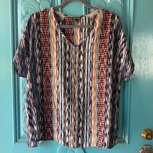 Nic+Zoe silk blend top